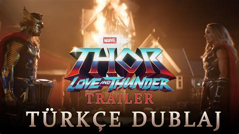 Thor: Love and Thunder Türkçe Dublaj Fragman İzle HD